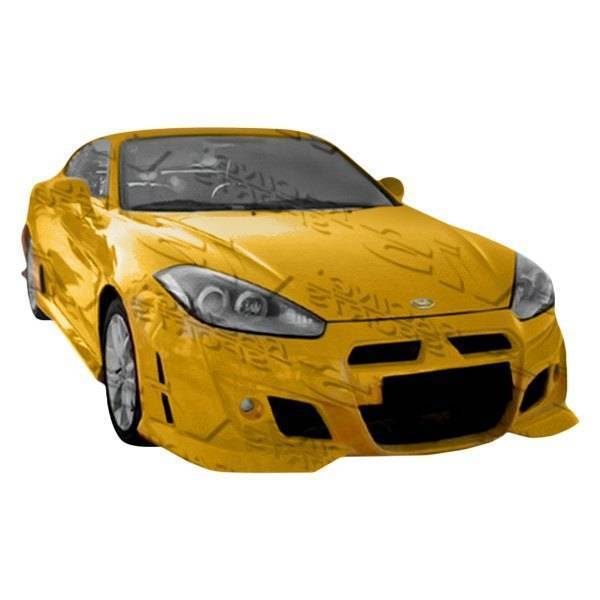 VIS Racing - 2007-2008 Hyundai Tiburon 2Dr Tornado Front Bumper