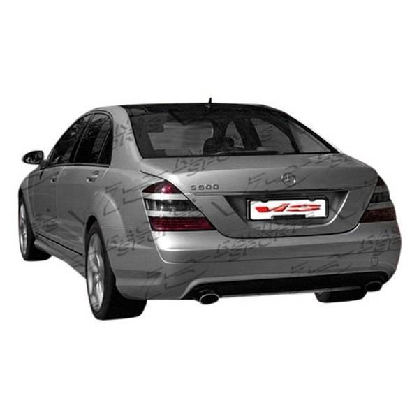 VIS Racing - 2007-2013 Mercedes S-Class W221 4Dr Euro Tech Rear Bumper