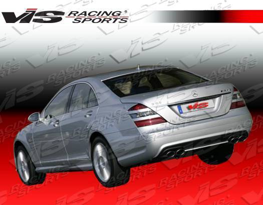 VIS Racing - 2007-2013 Mercedes S-Class W221 4Dr Euro Tech 65 Style Rear Bumper