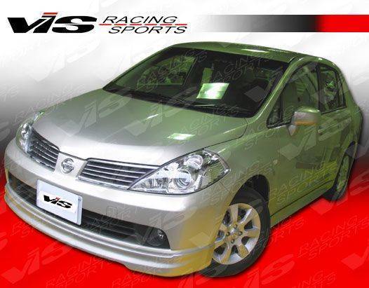 VIS Racing - 2007-2011 Nissan Versa 4Dr/Liftback V Spec Side Skirts