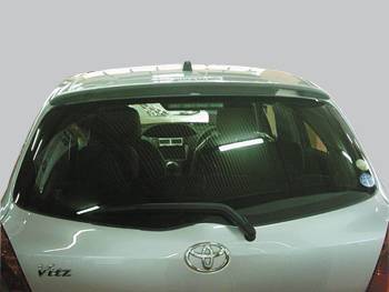 VIS Racing - 2007-2011 Toyota Yaris Hatchback Factory Style Spoiler