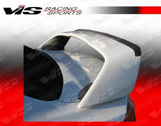 VIS Racing - 2008-2013 Mitsubishi Lancer 4Dr Rally Style Carbon Fiber Spoiler