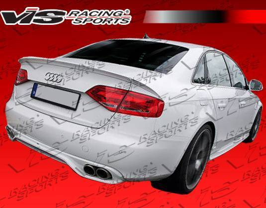 VIS Racing - 2009-2012 Audi A4 4Dr A Tech Rear Spoiler