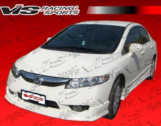 VIS Racing - 2009-2011 Honda Civic 4Dr Type R Front Lip