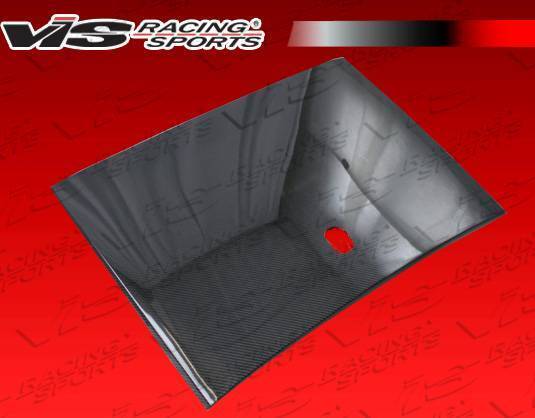 VIS Racing - 2009-2013 Honda Fit Oem Style Carbon Fiber Roof Skin Cover