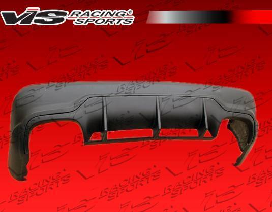 VIS Racing - 2009-2011 Mercedes Sl R230 2Dr Euro Tech Rear Bumper