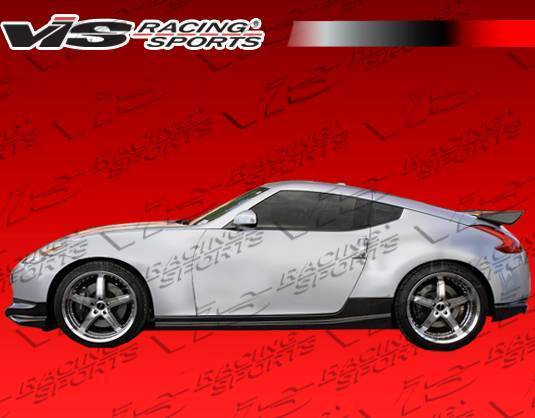 VIS Racing - 2009-2020 Nissan 370Z 2Dr Techno R Carbon Fiber Side Skirts