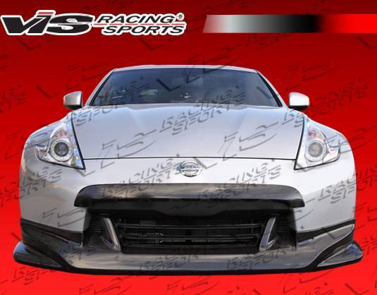 VIS Racing - 2009-2012 Nissan 370Z 2Dr Techno R Carbon Fiber Front Lip