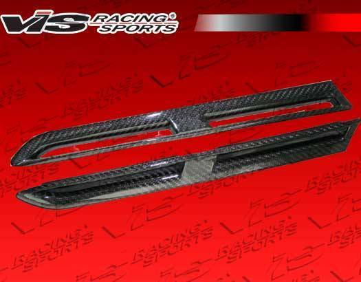 VIS Racing - 2009-2012 Nissan Skyline R35 Gtr Godzilla Dry Carbon Fiber Fender Vent Inserts