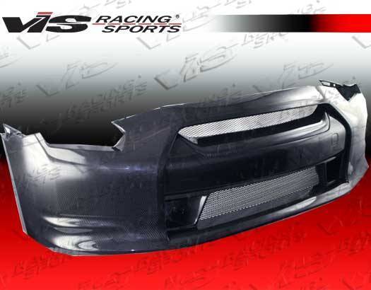 VIS Racing - 2009-2015 Nissan Skyline R35 Gtr 2Dr Oem Style Carbon Fiber Front Bumper