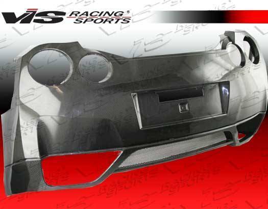 VIS Racing - 2009-2015 Nissan Skyline R35 Gtr 2Dr Oem Style Carbon Fiber Rear Bumper
