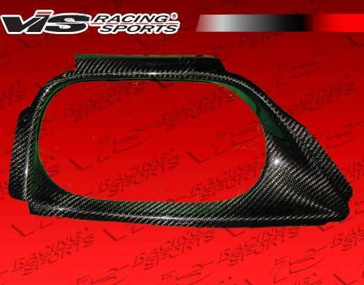 VIS Racing - 2009-2012 Nissan Skyline R35 Gtr Oem Style Carbon Fiber Rear Exhaust Shroud