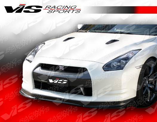 VIS Racing - 2009-2011 Nissan Skyline R35 Gtr 2Dr Terminator Dry Carbon Fiber Front Lip