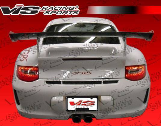 VIS Racing - 2005-2011 Porsche 997 2Dr 09 Style GT3 Style Rs Spoiler With Engine Lid Converter