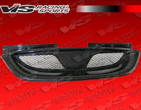 VIS Racing - 2010-2012 Hyundai Genesis Coupe Pro Line Carbon Fiber Front Center Grill