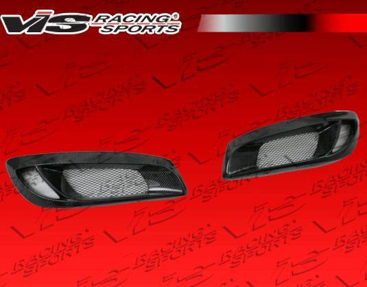 VIS Racing - 2010-2012 Hyundai Genesis Coupe Pro Line Carbon Fiber Foglight Garnishes