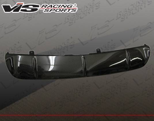 VIS Racing - 2010-2013 Porsche Panamera Demax Carbon Rear Lower Diffuser.