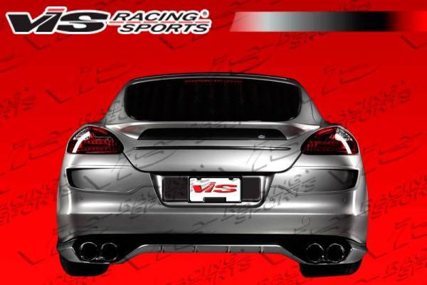 VIS Racing - 2010-2013 Porsche Panamera Speed Star Rear Lower Diffuser.