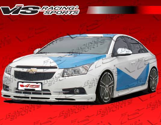 VIS Racing - 2011-2012 Chevrolet Cruze 4Dr Rs Side Skirts
