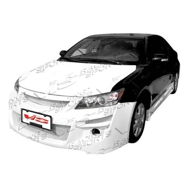 VIS Racing - 2011-2013 Scion Tc 2Dr Cyber Side Skirts