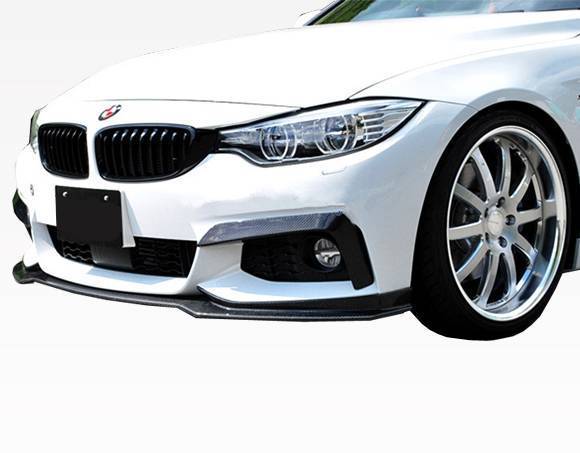 VIS Racing - 2014-2019 Bmw F32 2Dr M Spec Carbon Front Lip