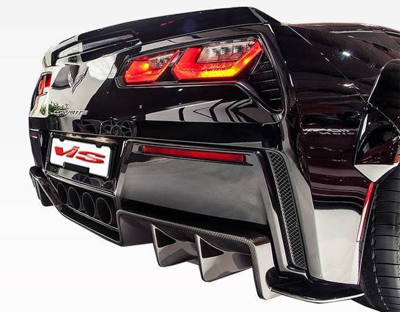 VIS Racing - 2014-2016 Chevrolet Corvette VIP Rear Diffuser