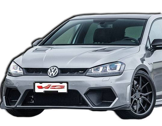VIS Racing - 2015-2019 Volkswagen Golf Apex Style Front Bumper