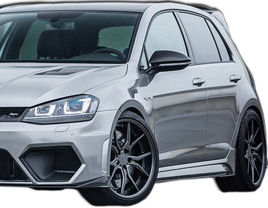 VIS Racing - 2015-2019 Volkswagen Golf Apex Style Side Skirts