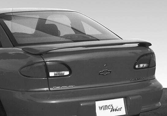 VIS Racing - 1995-2003 Chevrolet Cavalier 2/4Dr Custom 2 Leg Wing With Light