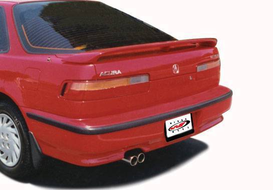 VIS Racing - 1990-1993 Acura Integra 2/4Dr 3 Leg Factory Style Wing With Light