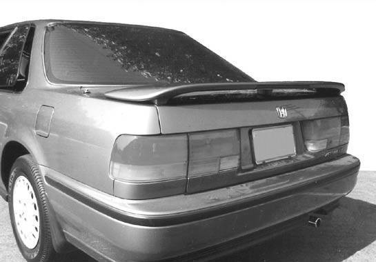 VIS Racing - 1990-1993 Honda Accord Factory Style 3 Leg Wing With Light