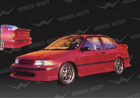 VIS Racing - 1992-1993 Toyota Tercel 2 Door Left Side Skirt Fiberglass