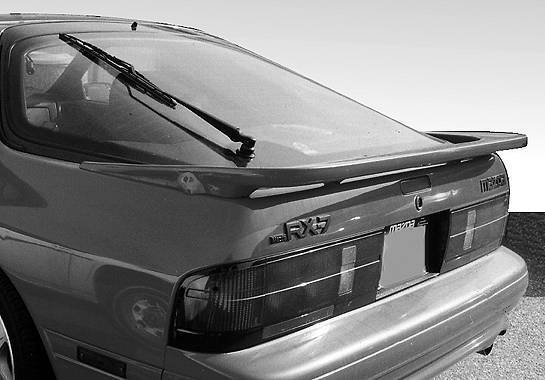 VIS Racing - 1986-1991 Mazda Rx7 Large Gtu Spoiler No Light
