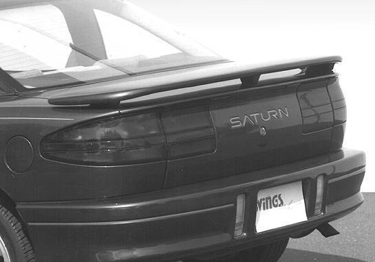 VIS Racing - 1991-1996 Saturn Sc Coupe Wrap Around Style Wing No Light