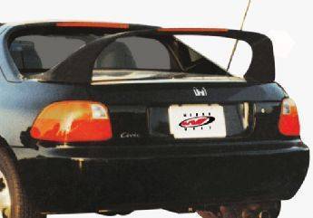 VIS Racing - 1993-1997 Honda Del Sol Super Style Wing With Light