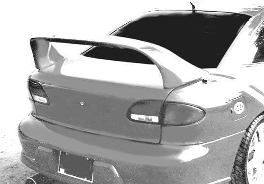 VIS Racing - 1995-2003 Chevrolet Cavalier 2/4Dr Super Style Wing With Light
