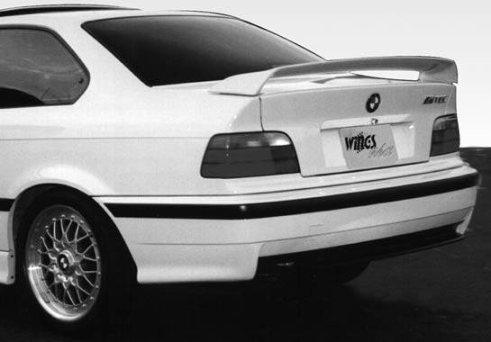 VIS Racing - 1992-1998 Bmw E36 2/4Dr Curved M3 Style Wing With Light