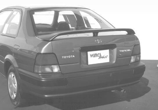 VIS Racing - 1995-1999 Toyota Tercel Custom 3 Leg Wing With Light