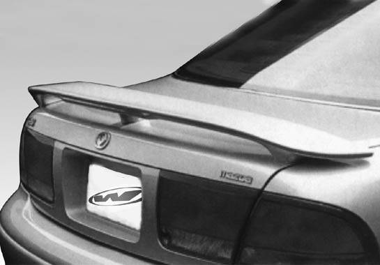 VIS Racing - 1993-1997 Mazda 626 Factory Style 3-Leg Wing With Light