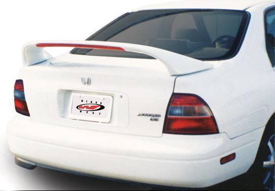 VIS Racing - 1994-1997 Honda Accord 2/4Dr 7 inches Mid Wing With Light