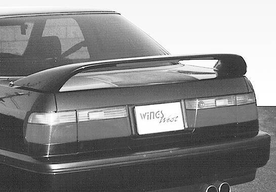 VIS Racing - 1990-1993 Honda Accord 2/4Dr Thruster Style Wing With Light