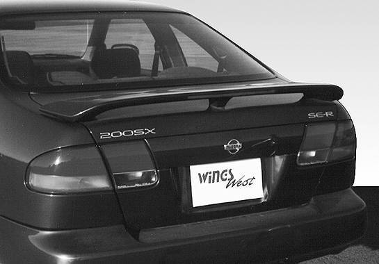 VIS Racing - 1995-1999 Nissan 200Sx Coupe Factory Style Spoiler with Light