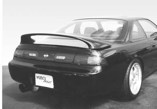 VIS Racing - 1995-1998 Nissan 240Sx 7 inches Mid Wing Spoiler