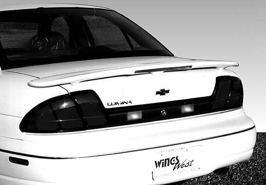 VIS Racing - 1995-1999 Chevrolet Monte Carlo Custom 3 Leg Wing With Light