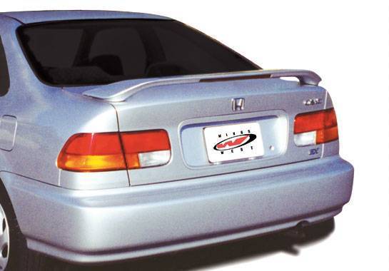 VIS Racing - 1996-2000 Honda Civic 2Dr Coupe Factory Style Wing With Light