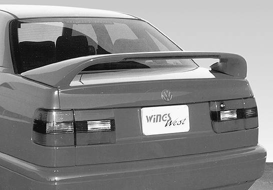 VIS Racing - 1994-1997 Volkswagen Passat 4Dr. Thruster Style Wing With Light