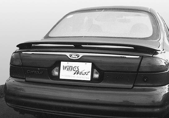 VIS Racing - 1998-2002 Ford Contour Factory 3 Leg Wing With Light
