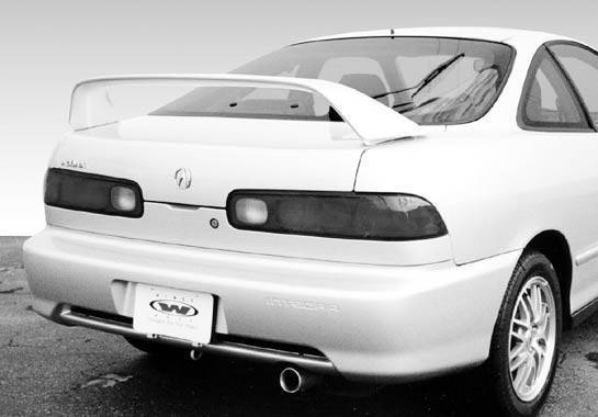 VIS Racing - 1994-2001 Acura Integra 4Dr Type R Wing With Light