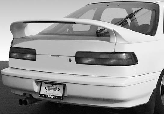 VIS Racing - 1990-1993 Acura Integra 2Dr 3Pc Custom MidWing With Light