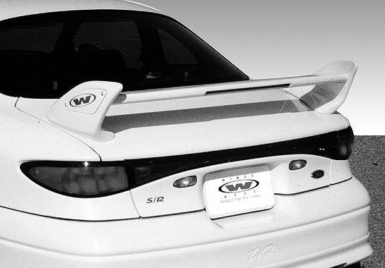 VIS Racing - 1997-2002 Ford Zx2/Escort 3Pc Shark High Wing With Light